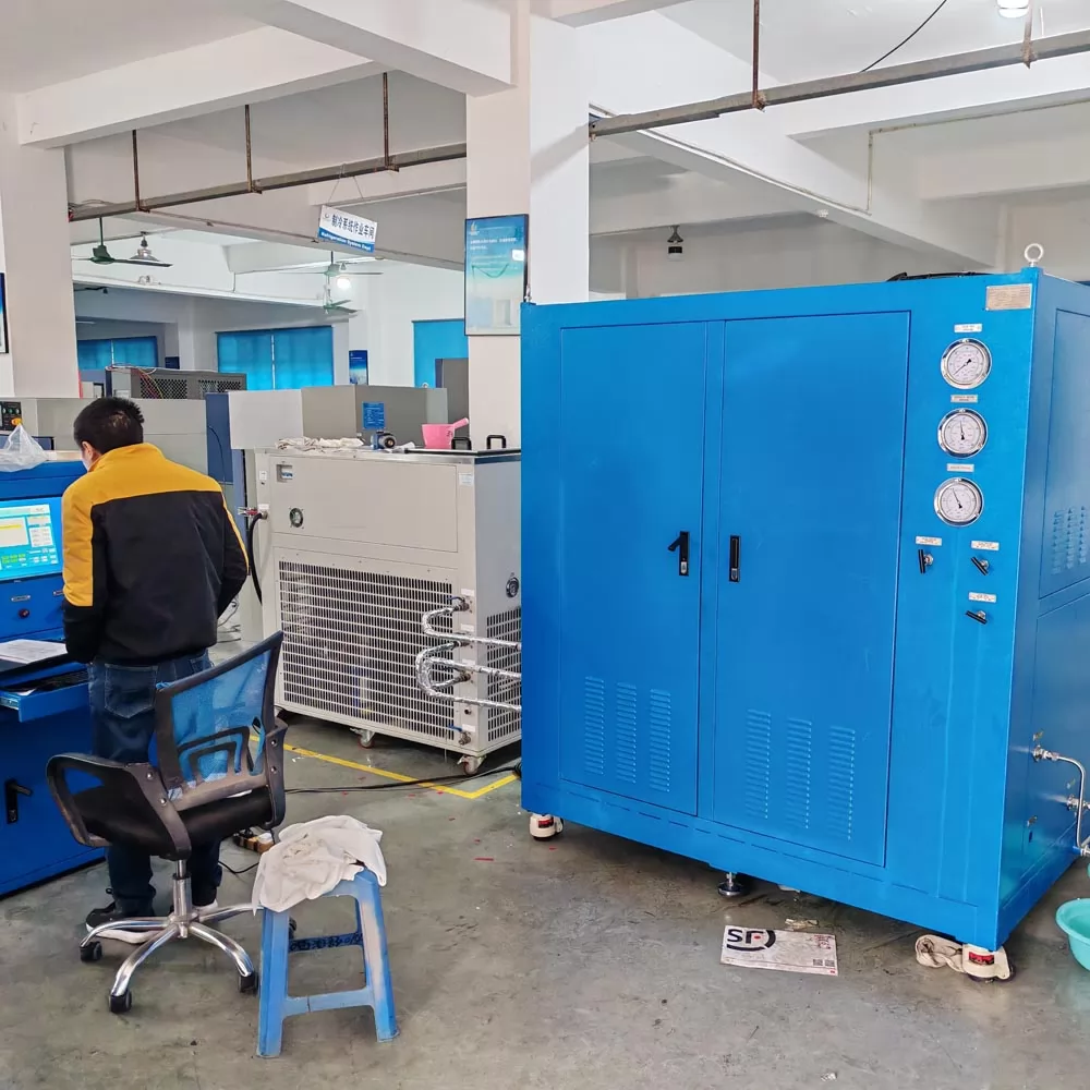 Compression Fitting Vibration Tester